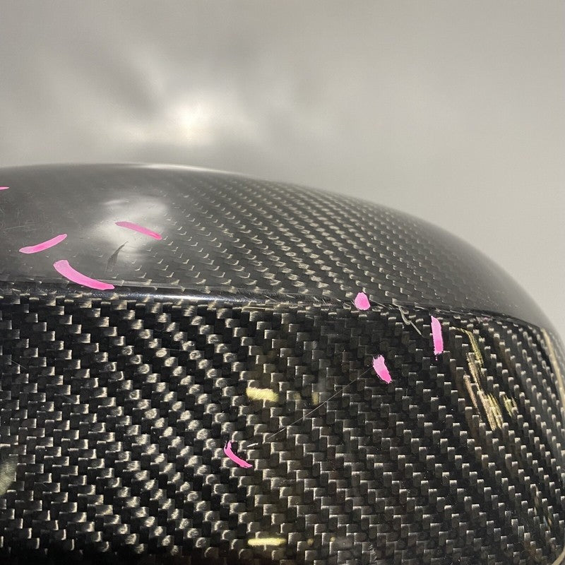 CD3317682BC ASTON MARTIN VANQUISH V12 MIRROR CARBON FIBER LEFT 2012 13 14 15 16 17 2018 OEM