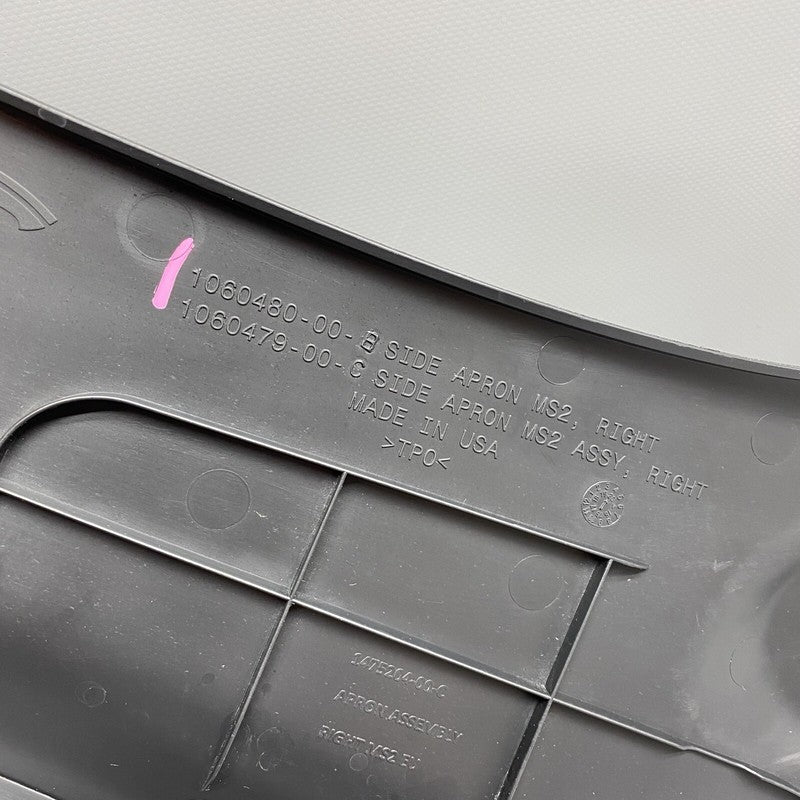 1060480-00-B TESLA MODEL S UNDERHOOD APRON COVER RIGHT 1060480-00-B 2016 2017 2018 2019 OEM