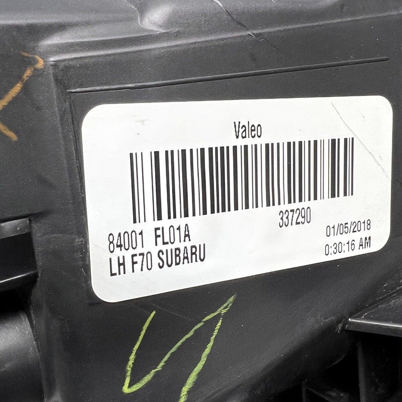 84001FL01A SUBARU EMPREZA HEADLIGHT LEFT DRIVER 2017 2018 2019 HALOGEN OEM 84001FL01A