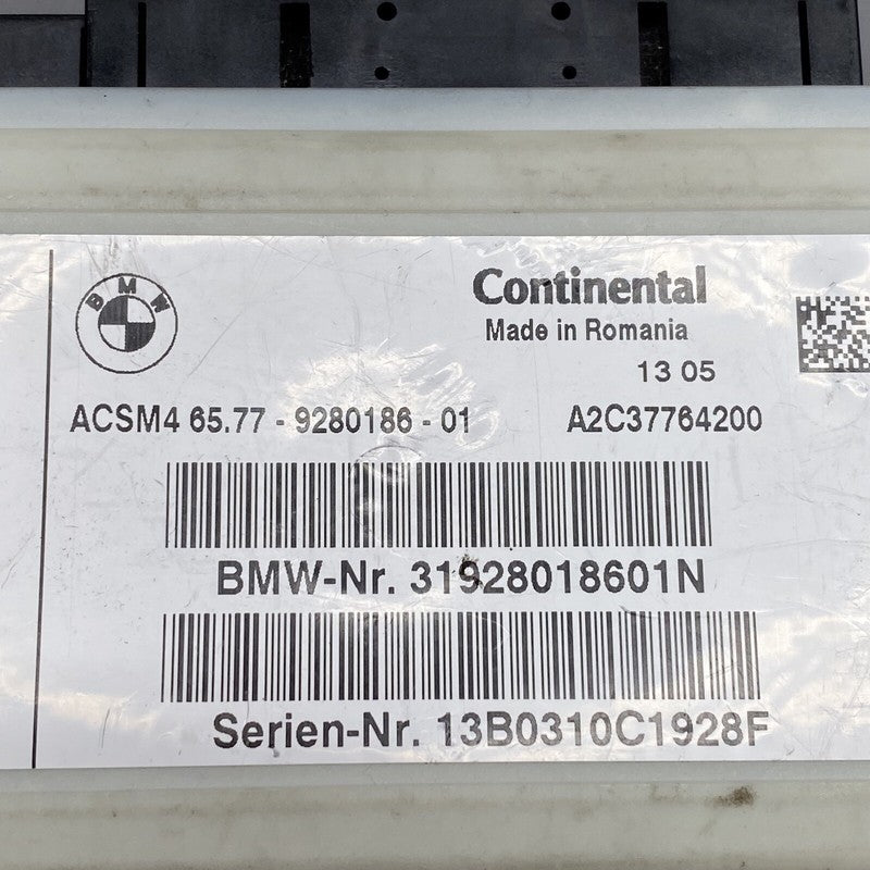 6577-9343687-01 BMW X3 SAFETY CONTROL MODULE 6577-9280186-01 2011 2012 2013 2014 2015 2016 2017 