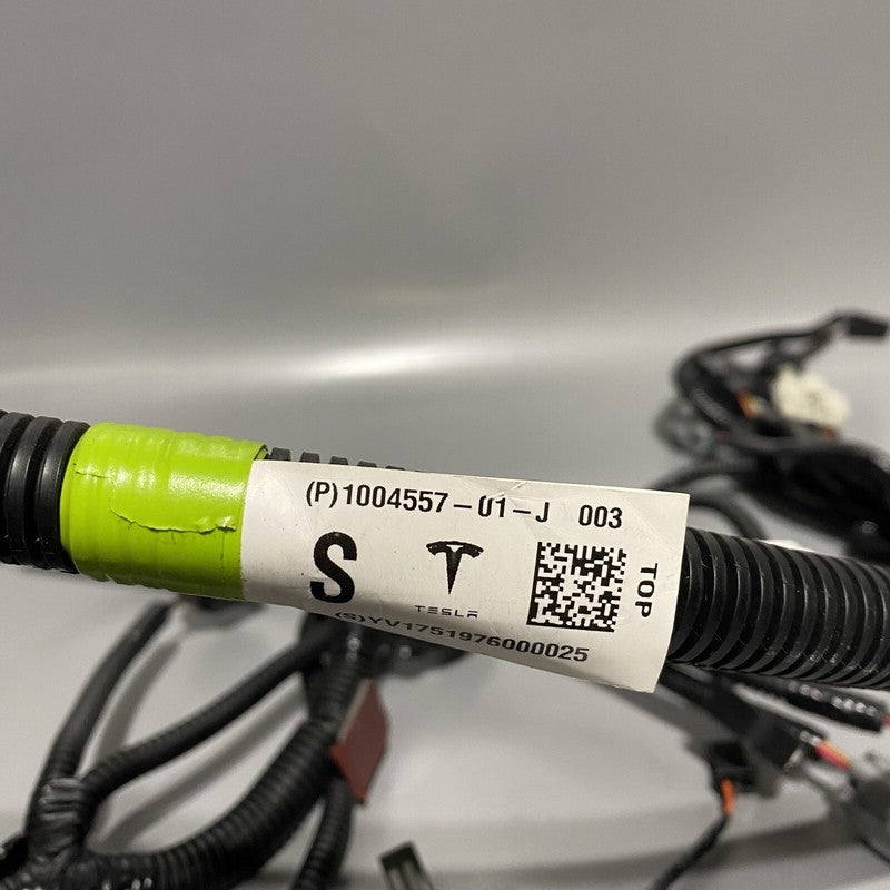 1004557-01-J TESLA MDOEL S WIRING HARNESS FRONT BUMPER 2012 2013 2014 2015 OEM 1004557-01-J