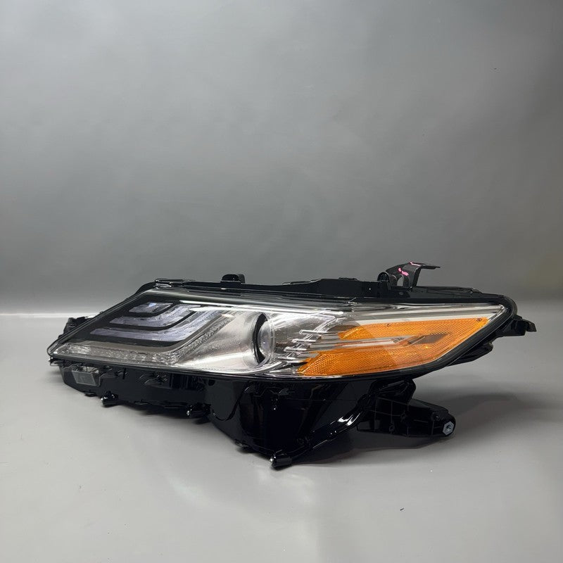 TOYOTA CAMRY HEADLIGHT RIGHT PASSENGER THREE STRIP DRL LED 2018 2019 2020 OEM