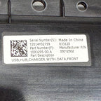 TESLA MODEL 3 USB HUB CHARGER DATA FRONT 2017 2018 2019 2020 OEM 10932