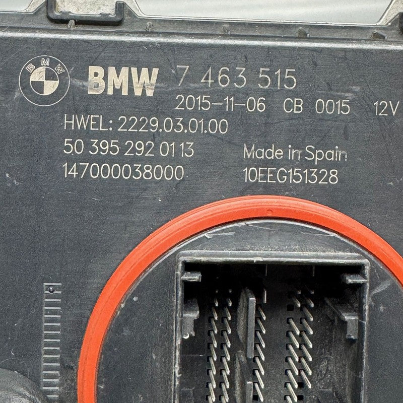 BMW 530 540 HEADLIGHT MODULE LED OEM 2017 2018 2019 2020 7463515