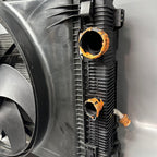 A2049066802 MERCEDES BENZ C250 COOLING RADIATOR FAN 2012 2013 2014 OEM A2049066802