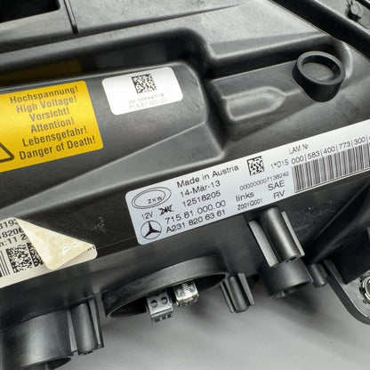 A2318206361 MERCEDES BENZ SL550 HEADLIGHT LEFT 2013 2014 2015 2016 BI-XENON A2318206361 OEM