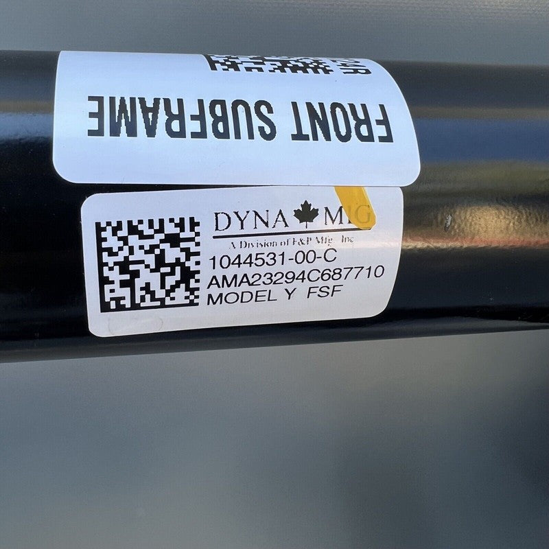 1044531-00-C TESLA MODEL Y SUBFRAME FRONT CROSSMEMBER 2020 2021 2022 2023 OEM 1044531-00-C