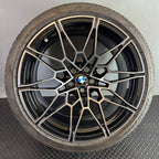 BMW M3 M4 WHEEL RIM 20 INCH REAR 2021 2022 2023 2024 2025 OEM 8093837