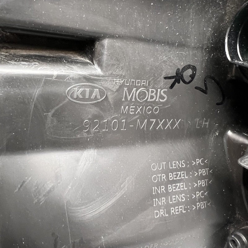 92101-M7XXX KIA FORTE HEADLIGHT LEFT DRIVER HALOGEN 2019 2020 2021 OEM 92101-M7XXX