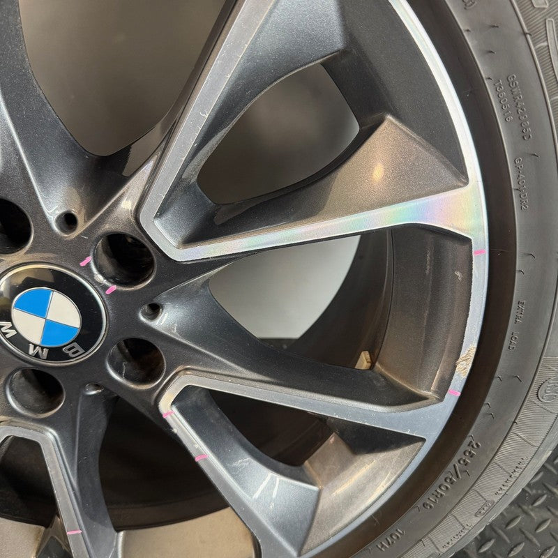 BMW X5 X6 WHEEL RIM 19 INCH 2015 2016 2017 2018 OEM 6853955