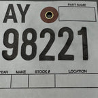 TESLA MODEL 3 B-PILLAR APPLIQUE GLASS TRIM LEFT 2024 2025 2026 OEM 171