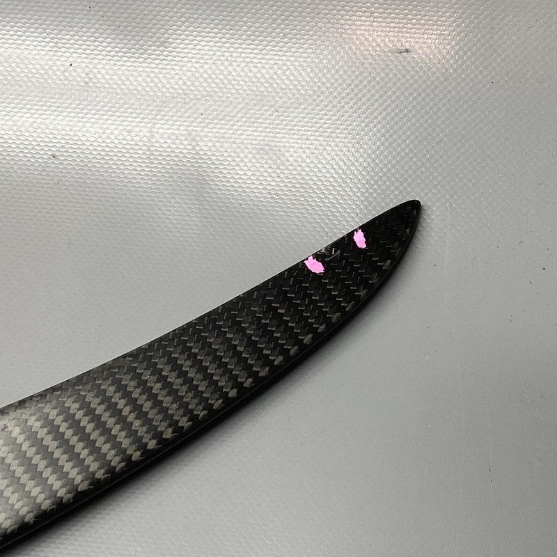 1455166-00-B TESLA MODEL 3 SPOILER WING 2017 2018 2019 2020 CARBON FIBER OEM 1455166-00-B