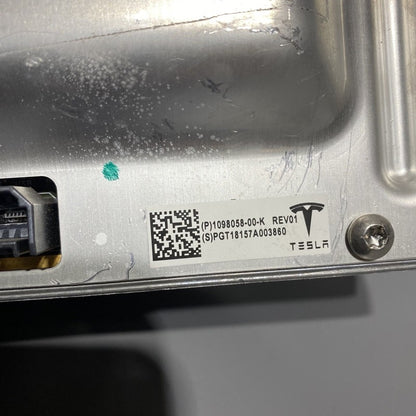 1098058-00-K TESLA MODEL 3 AUTO PILOT MEDIA CONTROL MODULE ECU COMPUTER 2017 2018 2019 2020