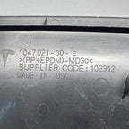TESLA MODEL X GRILLE SURROUND INSERT UPPER 2016-2018 2019 2020 OEM 104