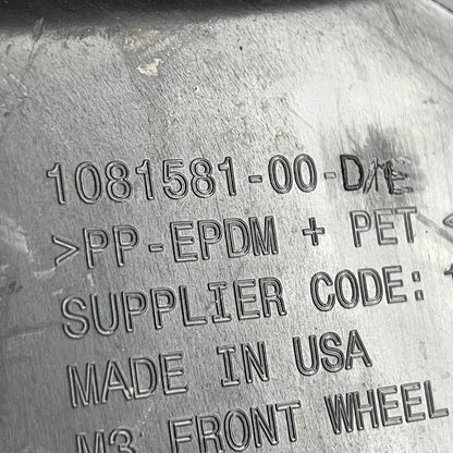 1081581-00-D TESLA MODEL 3 FENDER LINER LEFT FRONT 2017 2018 2019 2020 2021 1081581-00-D