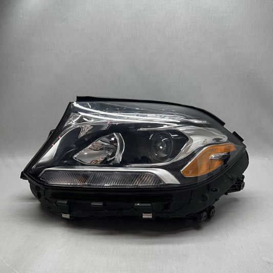 A1668209559 MERCEDES BENZ GLS 350 HEADLIGHT LEFT DRIVER 2016 2017 2018 2019 HALOGEN OEM