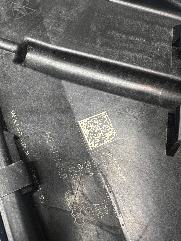 4KE941035B AUDI E TRON HEADLIGHT LEFT DRIVER LED OEM 2019 2020 2021 2022 2023 4KE941035B