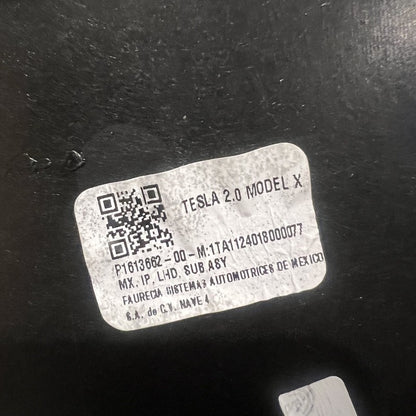 1613662-00-M TESLA MODEL X PLAID DASHBOARD PANEL 2021 2022 2023 OEM 1613662-00-M