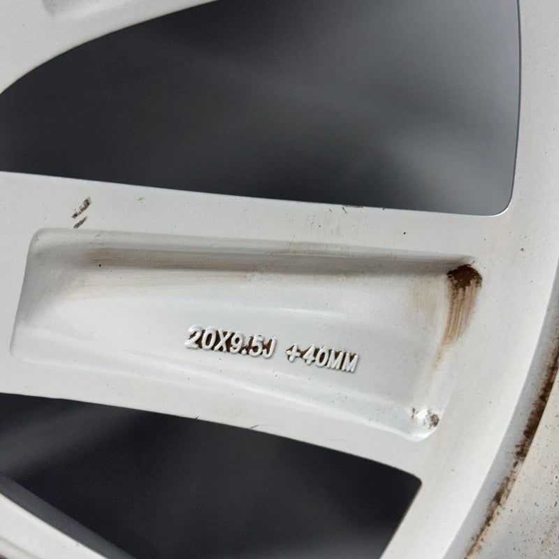 TESLA MODEL X WHEEL RIM 20 INCH REAR 2016 2017 2018 2019 2020 OEM 1027