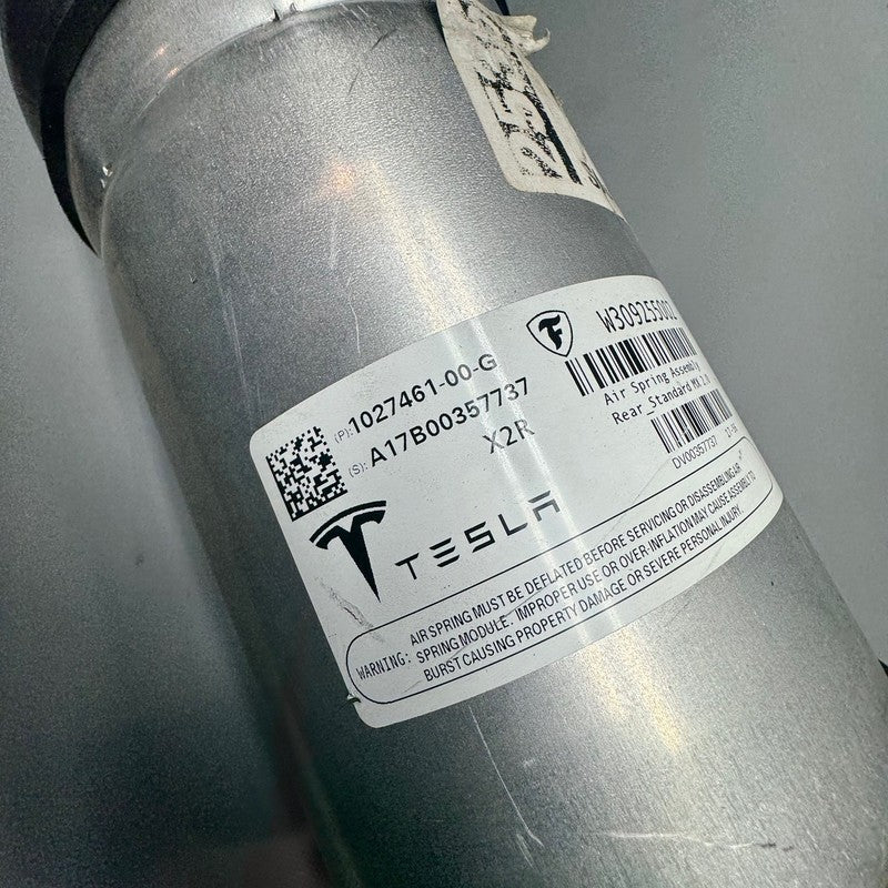 TESLA MODEL X AIR SHOCK STRUT REAR 2016 2017 2018 2019 2020 OEM 102746
