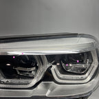 BMW X3 HEADLIGHT LEFT DRIVER X4 2018 2019 2020 2021 ADAPTIVE LED OEM 8