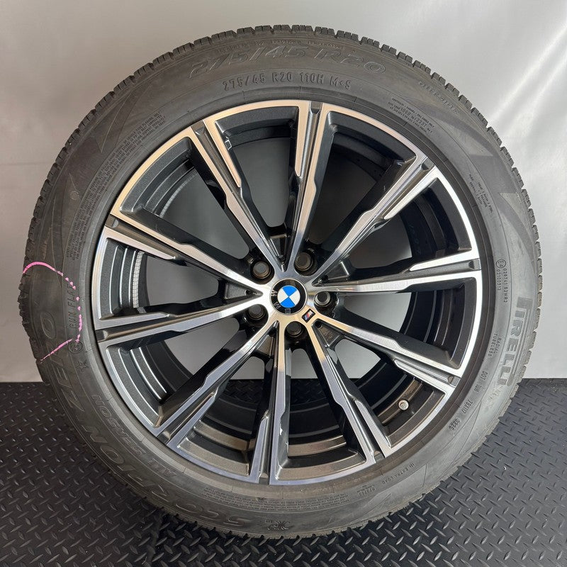 BMW X5 X6 WHEEL RIM 20 INCH FRONT 2020 2021 2022 2023 2024 2025 OEM 80