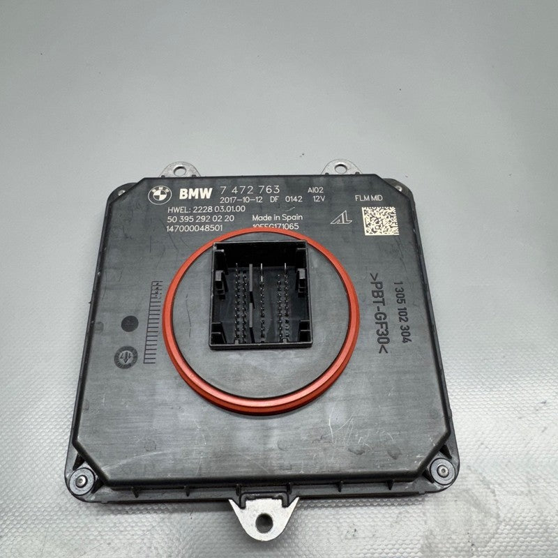 BMW X3 X4 HEADLIGHT CONTROL MODULE 2019 2020 2021 OEM 7472763