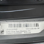 HK8M-274A49-A JAGUAR F-PACE DOOR MOLDING RIGHT REAR 2016 2017 2018 2019 2020 OEM HK8M-274A49-A