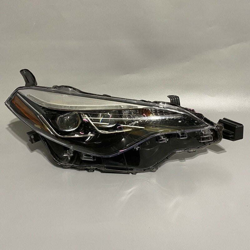 TOYOTA COROLLA HEADLIGHT RIGHT PASSENGER 2017 2018 2019 DUEL PROJECTOR