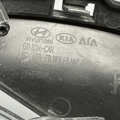 HYUNDAI ELANTRA FOG LIGHT RIGHT PASSENGER 2014 2015 2016 OEM 