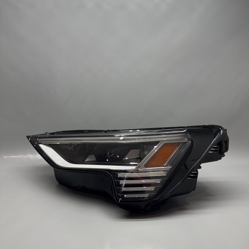 AUDI E-TRON HEADLIGHT LEFT DRIVER 2019 2020 2021 2022 2023 LED 4KE9410