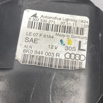 8K0941003R AUDI A4 HEADLIGHT LEFT DRIVER XENON OEM 2009 2010 2011 2012 8K0941003R