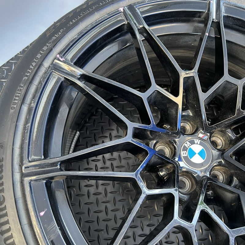 8093839 BMW M4 WHEEL RIM SET 19 & 20 INCH M3 G80 2021 2022 2023 2024 2025 OEM 8093839