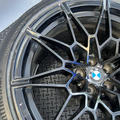 8093839 BMW M4 WHEEL RIM SET 19 & 20 INCH M3 G80 2021 2022 2023 2024 2025 OEM 8093839
