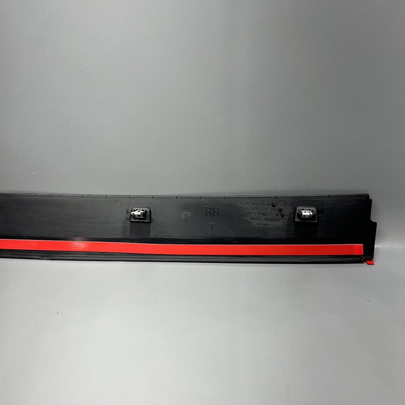 1035204-00-F TESLA MODEL X TRIM MOLDING RIGHT REAR DOOR 2016 17  18 19 2020 OEM 1035204-00-F