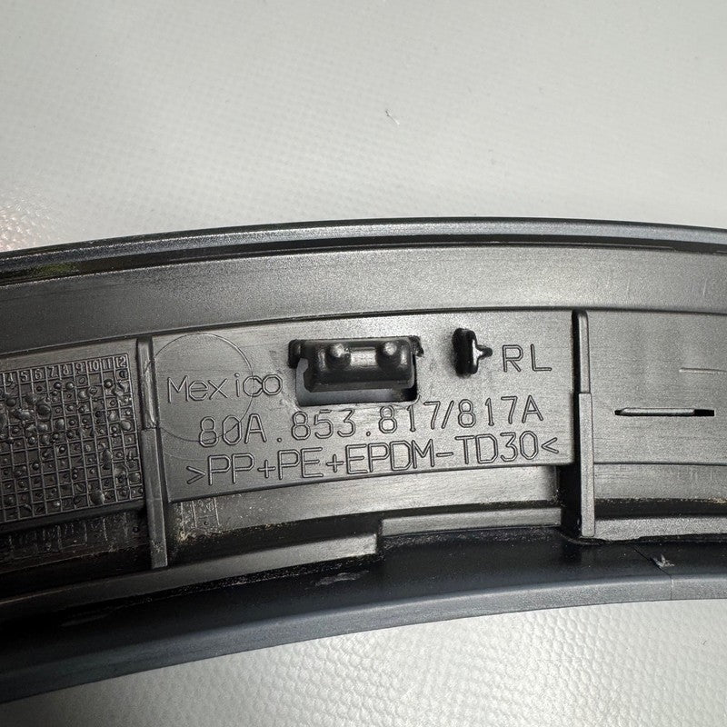 AUDI Q5 WHEEL ARCH MOLDING LEFT REAR 2018 2019 2020 2021 OEM 80A853817