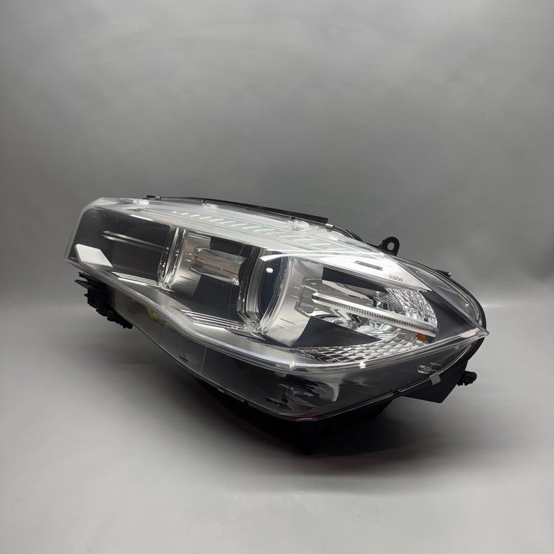 BMW X5 X6 HEADLIGHT LEFT DRIVER 2014 2015 2016 2017 2018 2019 XENON OE