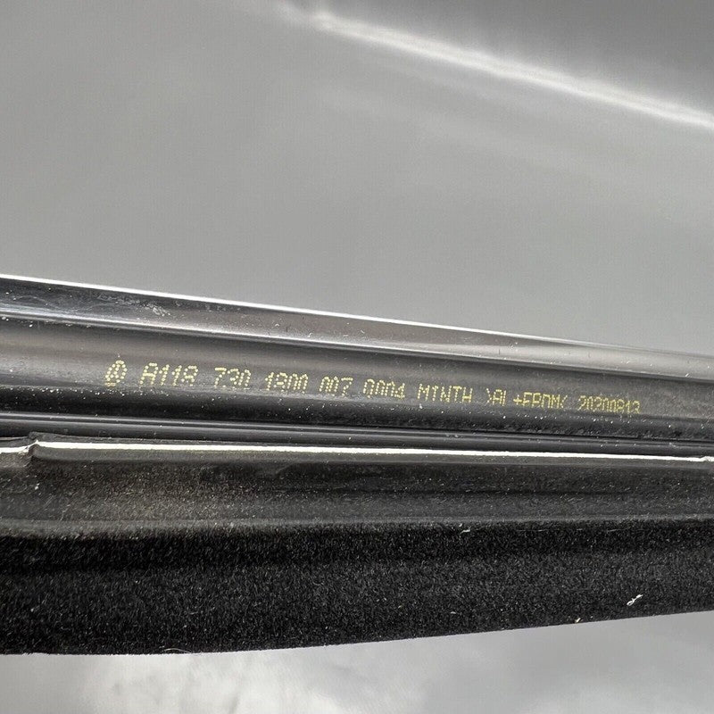 A1187301900 MERCEDES BENZ CLA250 DOOR BELT MOLDING LEFT REAR 2020 21 22 2023 OEM A1187301900