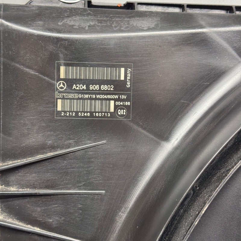 MERCEDES BENZ  CL250 RADIATOR FAN 2012 2013 2014 OEM A2049066802