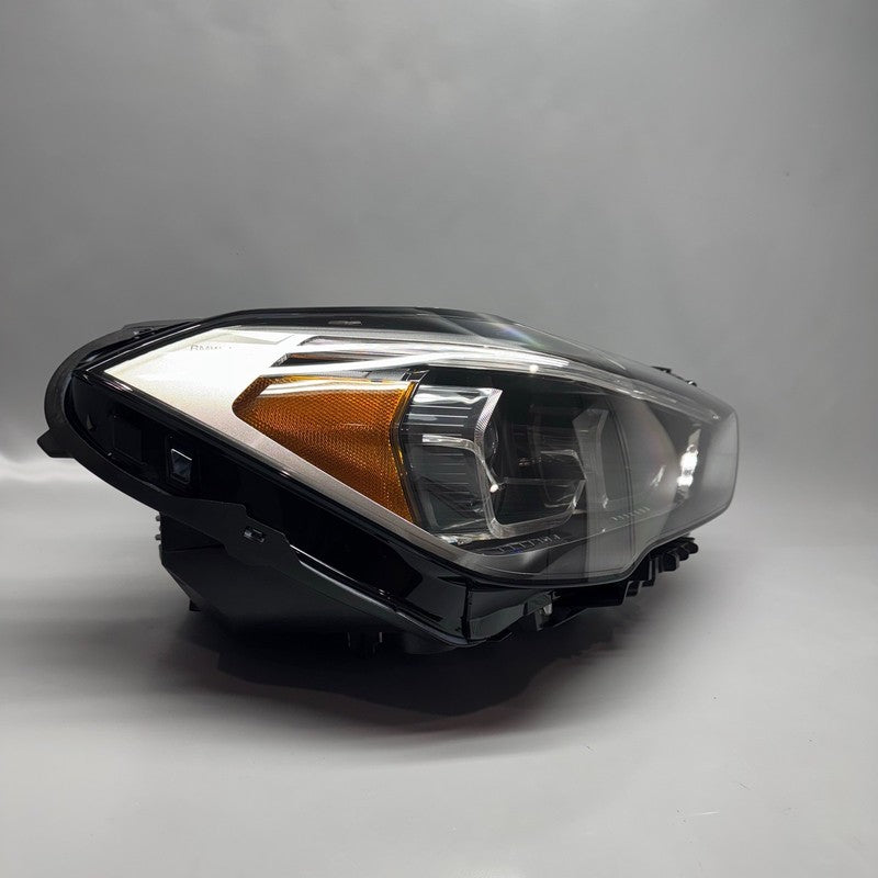 BMW X1 HEADLIGHT RIGHT PASSENGER 2020 2021 2022 LED 63117472254 OEM