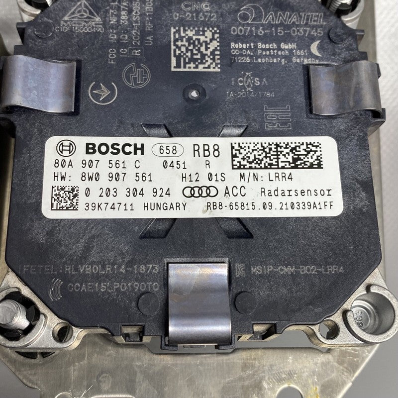 80A907561C AUDI Q5 CRUISE CONTROL DISTANCE SENSOR RIGHT 80A907561C 2021 2022 OEM