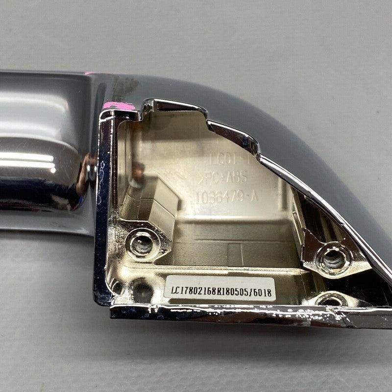 TESLA MODEL S DOOR OUTTER CHROME HANDLE LEFT 2016 2017 2018 2019 2020 