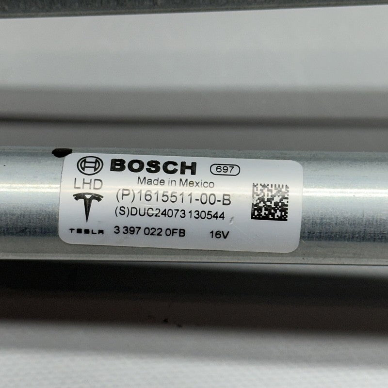1615511-00-B TESLA MODEL X WIPER MODULE RIGHT SIDE 2021 2022 2023 OEM 1615511-00-B