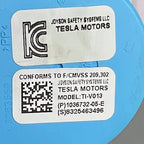 1036732-05-E TESLA MODEL X LEFT FRONT SEATBELT 2016 2017 2018 2019 2020 OEM 1036732-05-E