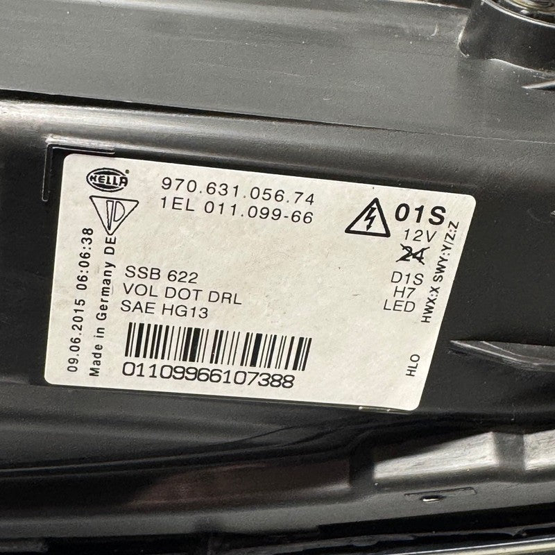 PORSCHE PANAMERA HEADLIGHT RIGHT PASSENGER 2014 2015 2016 XENON OEM