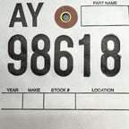 TESLA MODEL X TRUNK SILL PANEL 2016 2017 2018 2019 2020 OEM 1035993-00