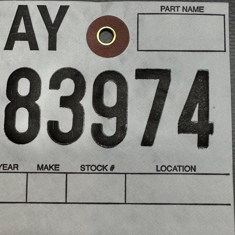 TESLA MODEL S PLAID REAR BUMPER 2021 2022 SENSOR TYPE OEM 1565571-00-A