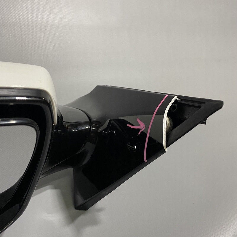 HYUNDAI SANTA FE MIRROR LEFT DRIVER 87610-B8500 WAGON 5-DOOR 2013 2014