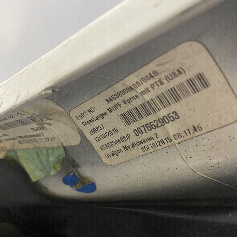 A4638800400 MERCEDES BENZ G550 FRONT BUMPER AMG OEM 2016 2017 2018 A4638800400