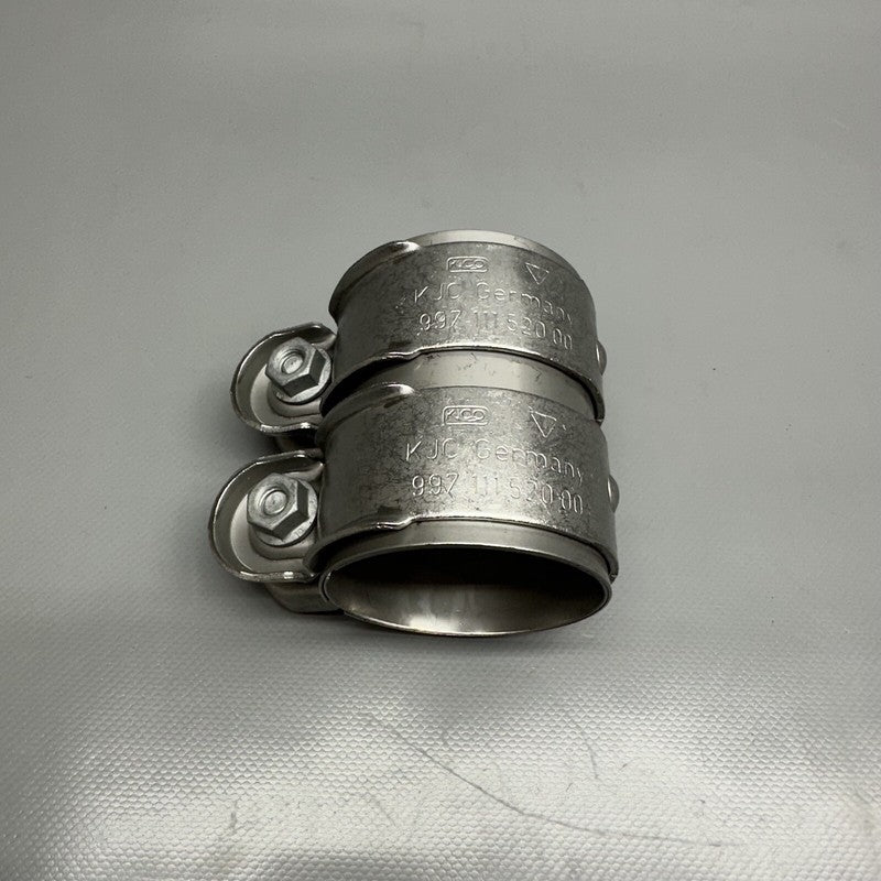 997111520 00 PORSCHE 911 RESONATOR CLAMP 2012 2013 2014 2015 2016 OEM 997111520 00
